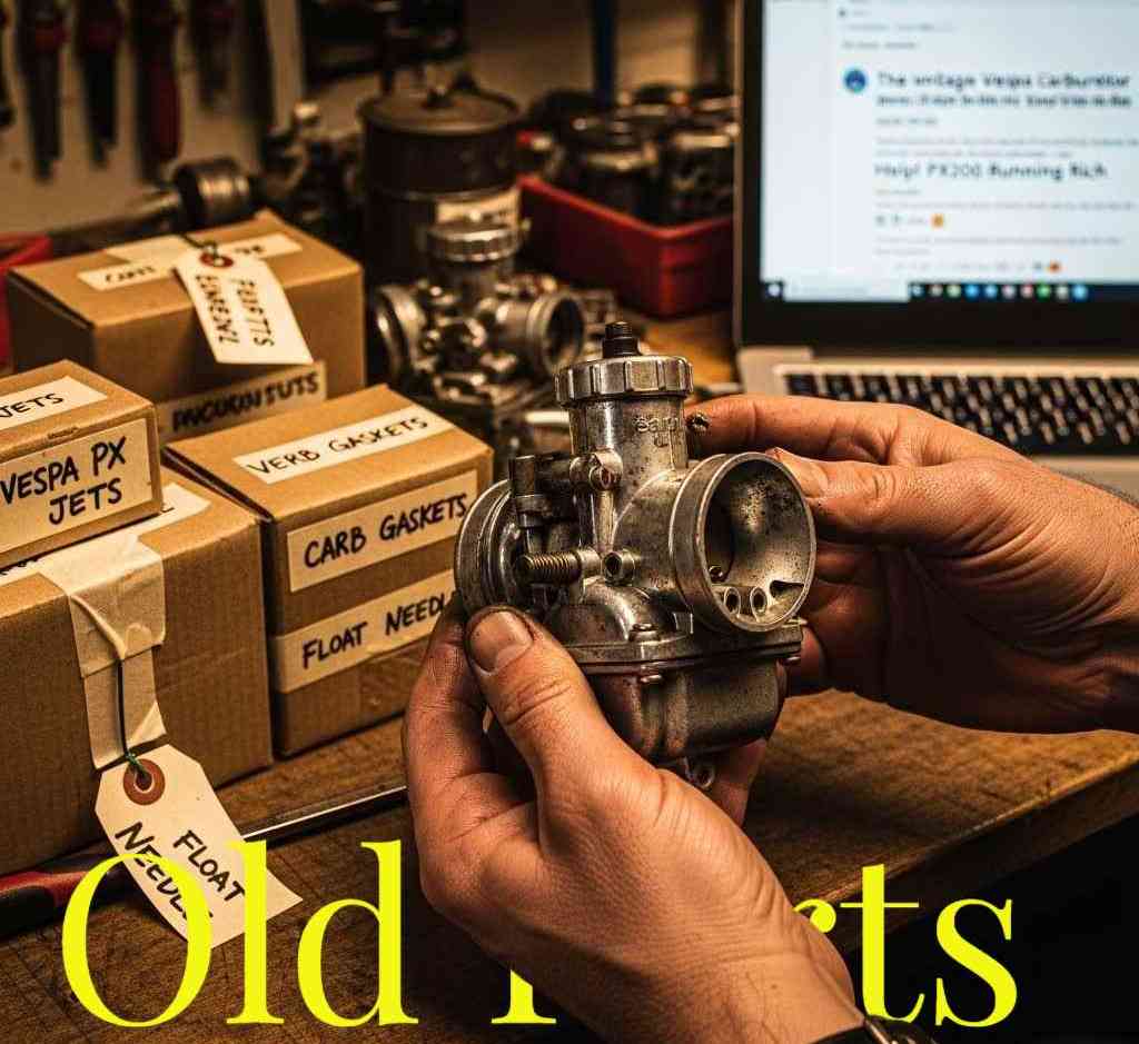 How to Find Rare Spare Parts for Vintage Scooters